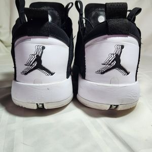 Nike Air Jordan XXXIV Eclipse Basketball Shoes Black White Sz 12